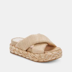 Blume Sandals Lt Natural Raffia