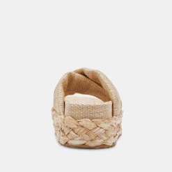 Blume Sandals Lt Natural Raffia