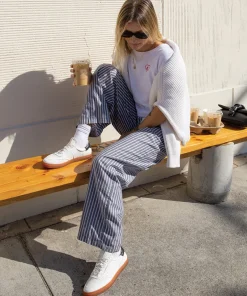 Boden Sneakers White Black Leather