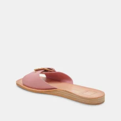 Cabana Sandals Dark Rose Leather