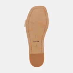 Cabana Sandals Ivory Leather