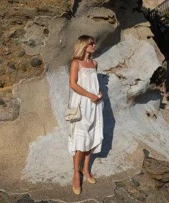 Cacy Ballet Flats Natural Raffia