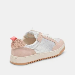 Calil Sneakers Blush Multi Metallic Leather