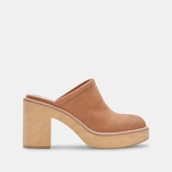 Camdin Heels Praline Nubuck