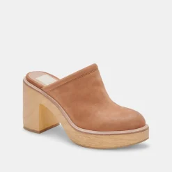 Camdin Heels Praline Nubuck