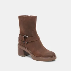 Camros Boots Cocoa Suede
