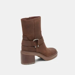 Camros Boots Cocoa Suede
