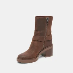 Camros Boots Cocoa Suede