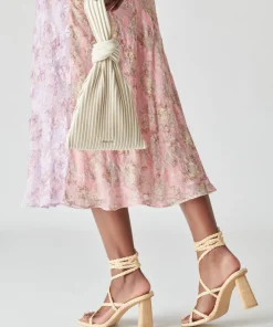 Carey Handbag Ivory Faux Leather