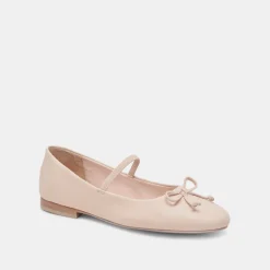 Carin Ballet Flats Light Pink Leather