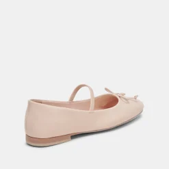 Carin Ballet Flats Light Pink Leather