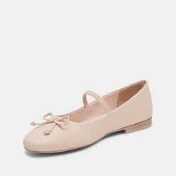 Carin Ballet Flats Light Pink Leather