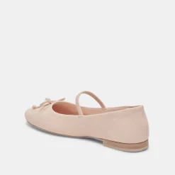 Carin Ballet Flats Light Pink Leather
