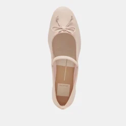 Carin Ballet Flats Light Pink Leather