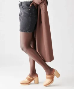 Carmac Heels Lt Natural Raffia