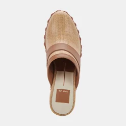 Carmac Heels Lt Natural Raffia