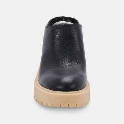 Carry Heels Black Leather