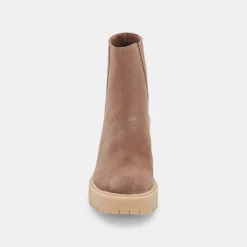 Caster H2O Booties Mushroom Suede