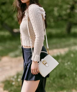 Charly Crossbody Ivory Leather