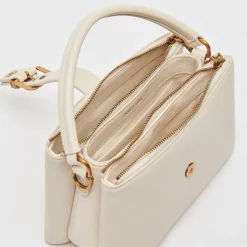 Charly Crossbody Ivory Leather