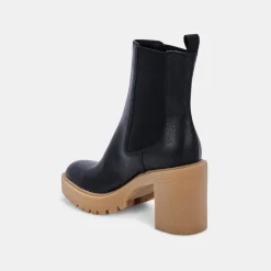 Coen H2O Boots Black Leather