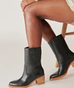 Colete Boots Black Leather