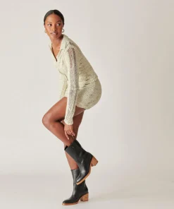 Colete Boots Black Leather