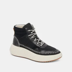 Daley Sneakers Black Multi Suede