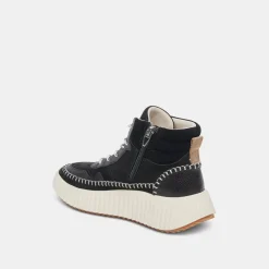 Daley Sneakers Black Multi Suede
