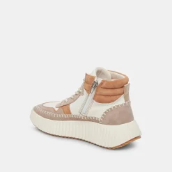 Daley Sneakers Taupe Multi Suede