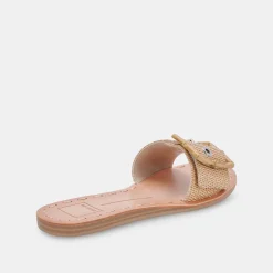 Dasa Sandals Warm Natural Raffia