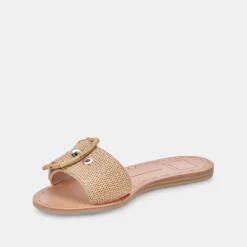 Dasa Sandals Warm Natural Raffia