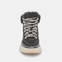 Debbie Plush Sneakers Anthracite Suede