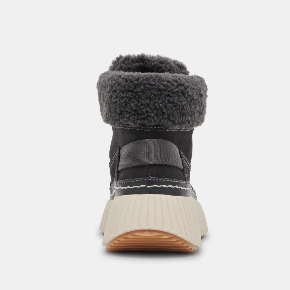 Debbie Plush Sneakers Anthracite Suede