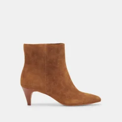 Dee Booties Brown Suede