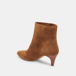 Dee Booties Brown Suede