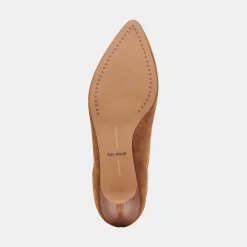 Dee Booties Brown Suede