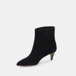 Dee Booties Nero Suede