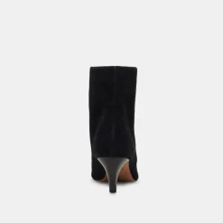 Dee Booties Nero Suede