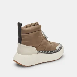 Devlin Sneakers Olive Multi Nylon