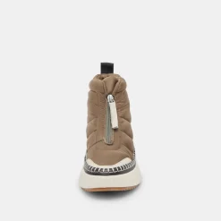 Devlin Sneakers Olive Multi Nylon