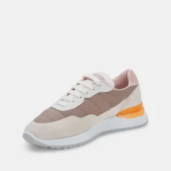 Dolce Vita X Greats Evana Sneakers Taupe Multi Suede