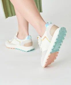 Dolce Vita X Greats Reubin Pride Sneakers White Multi Suede