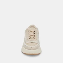 Dolen Fray Sneakers Sand Canvas