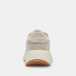 Dolen Fray Sneakers Sand Canvas