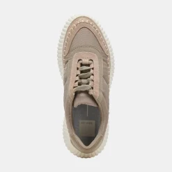 Dolen Nylon Sneakers Dk Taupe Nylon