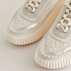 Dolen Pearl Sneakers Vanilla Pearls