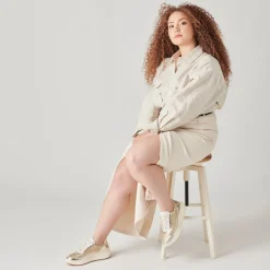 Dolen Sneakers Gold Knit