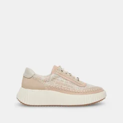 Dolen Sneakers Ivory Multi Woven