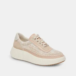 Dolen Sneakers Ivory Multi Woven